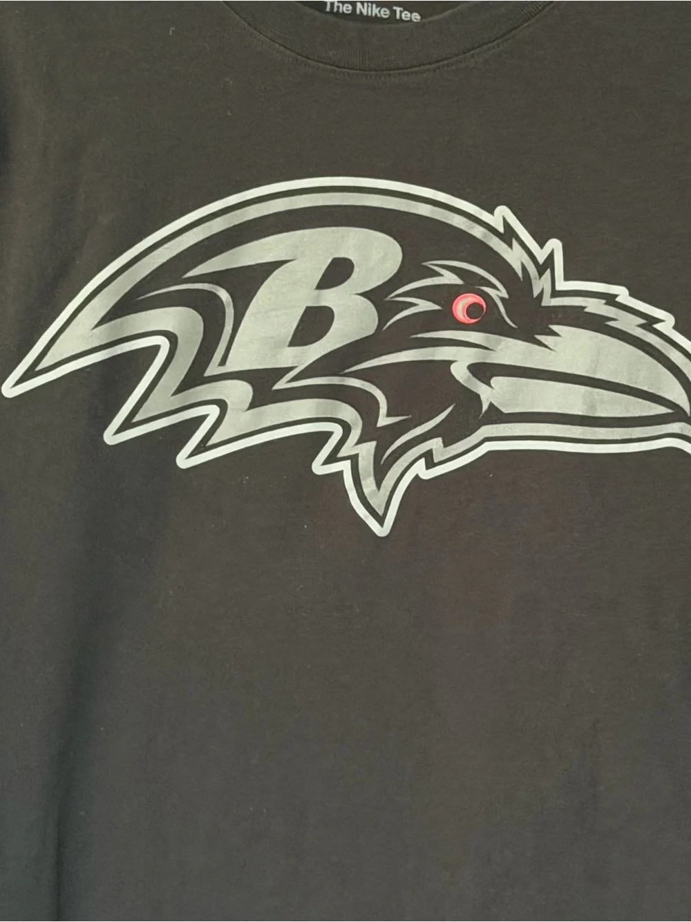 Nike Black Baltimore Ravens Long Sleeve Logo Tee